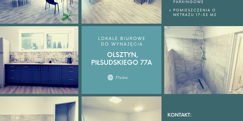 Olsztyn, offices to rent