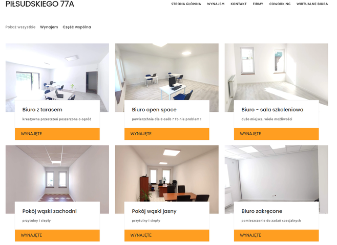 Olsztyn, offices to rent